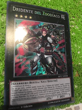 Zoodiac Drident - mp17-en208 - Secret Rare 1st Edition