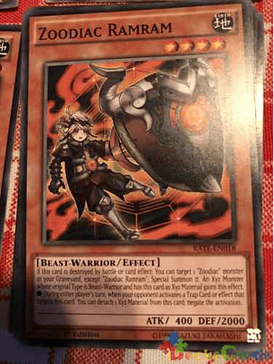 Zoodiac Ramram - rate-en018 - Common 1st Edition