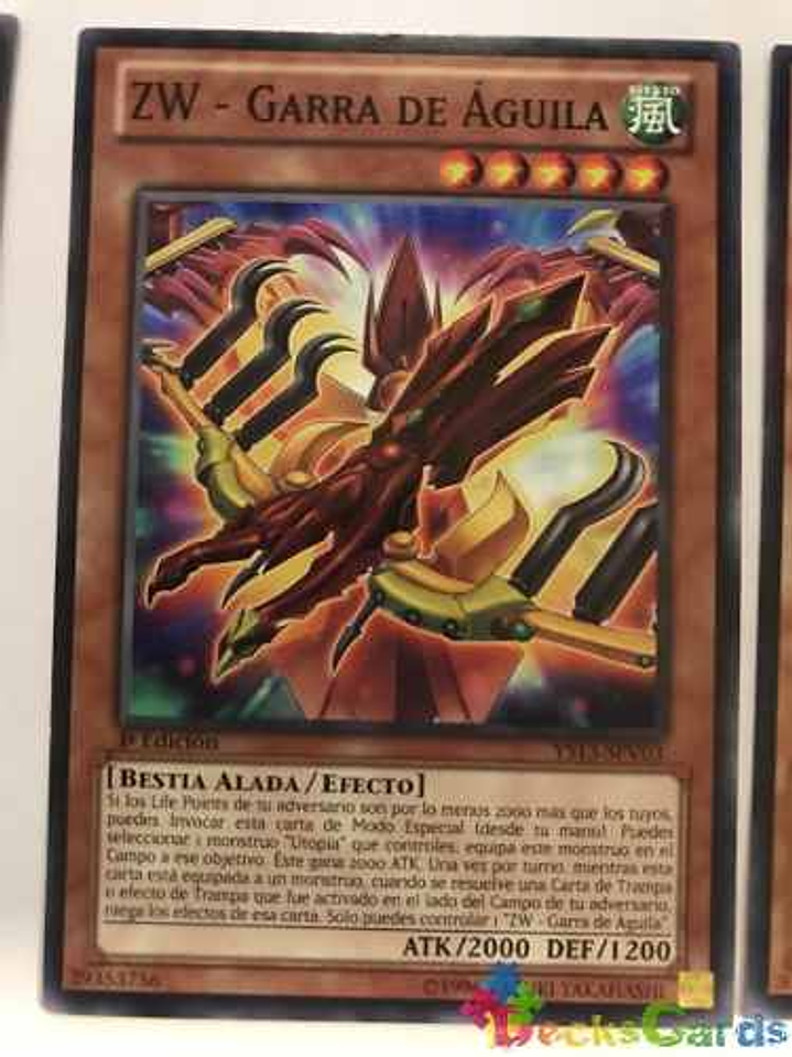 Zw - Eagle Claw - ys13-env03 - Common 1st Edition 1