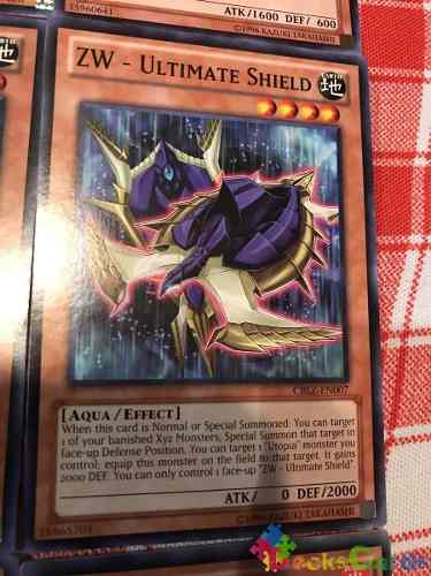 Zw - Ultimate Shield - cblz-en007 - Common Unlimited 1