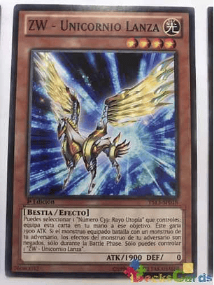 Zw - Unicorn Spear - ys13-en018 - Common 1st Edition