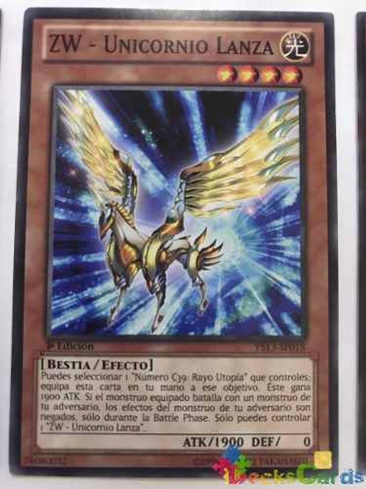 Zw - Unicorn Spear - ys13-en018 - Common 1st Edition 1
