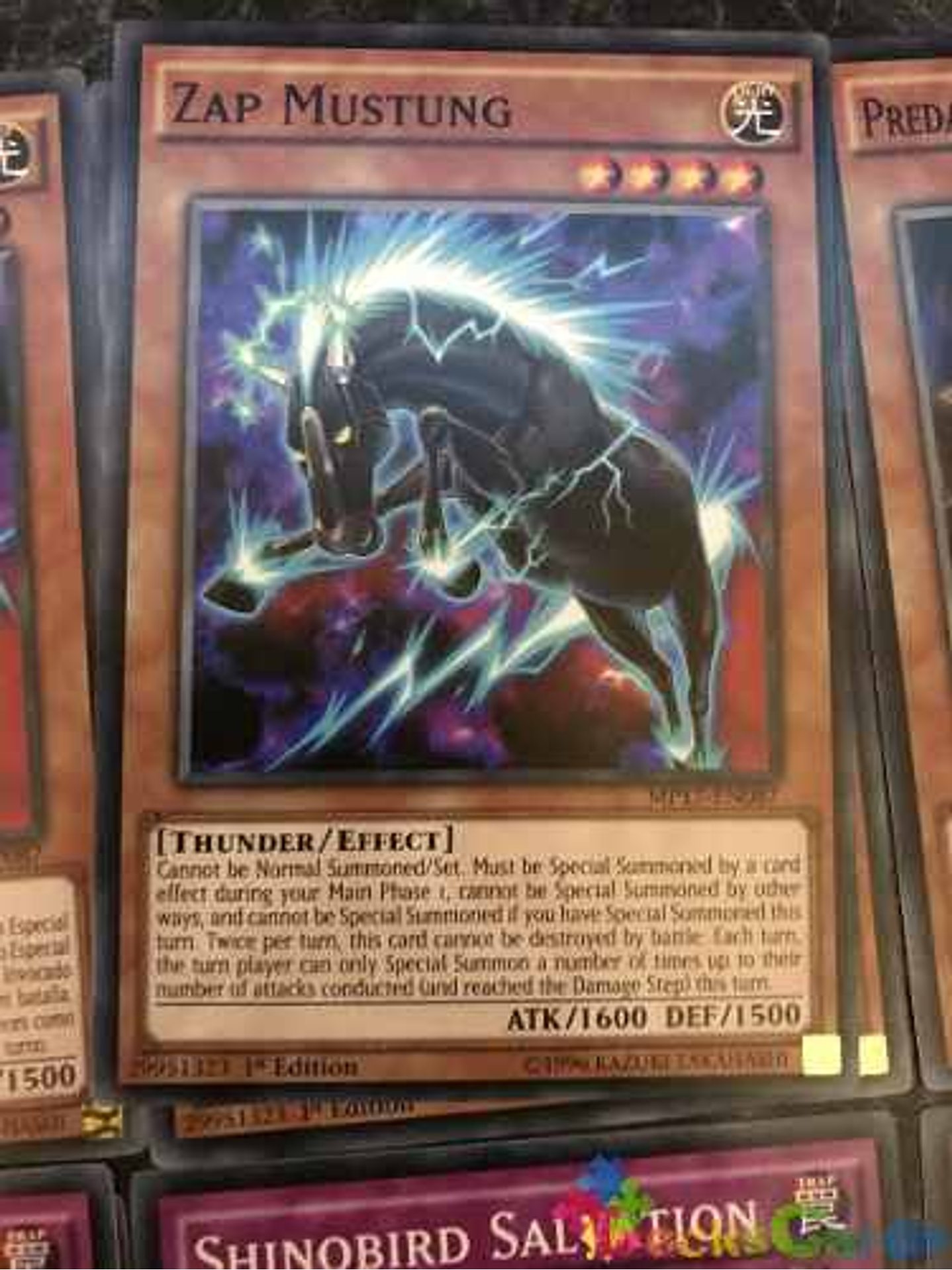 Zap Mustung - mp17-en087 - Common 1st Edition 2