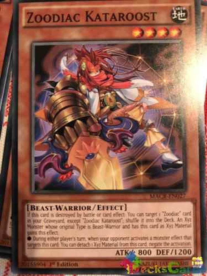 Zoodiac Kataroost - macr-en027 - Common 1st Edition 2