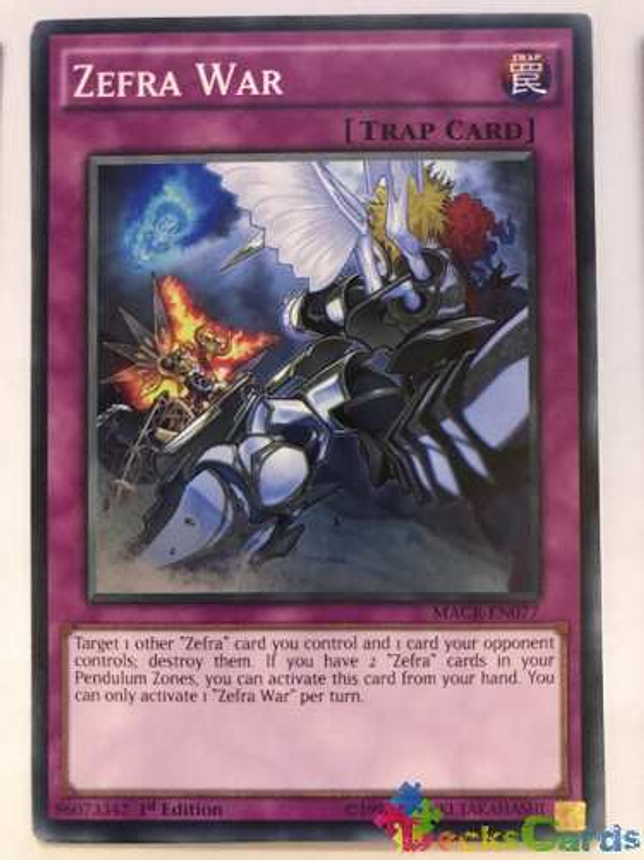 Zefra War - macr-en077 - Common 1st Edition 2