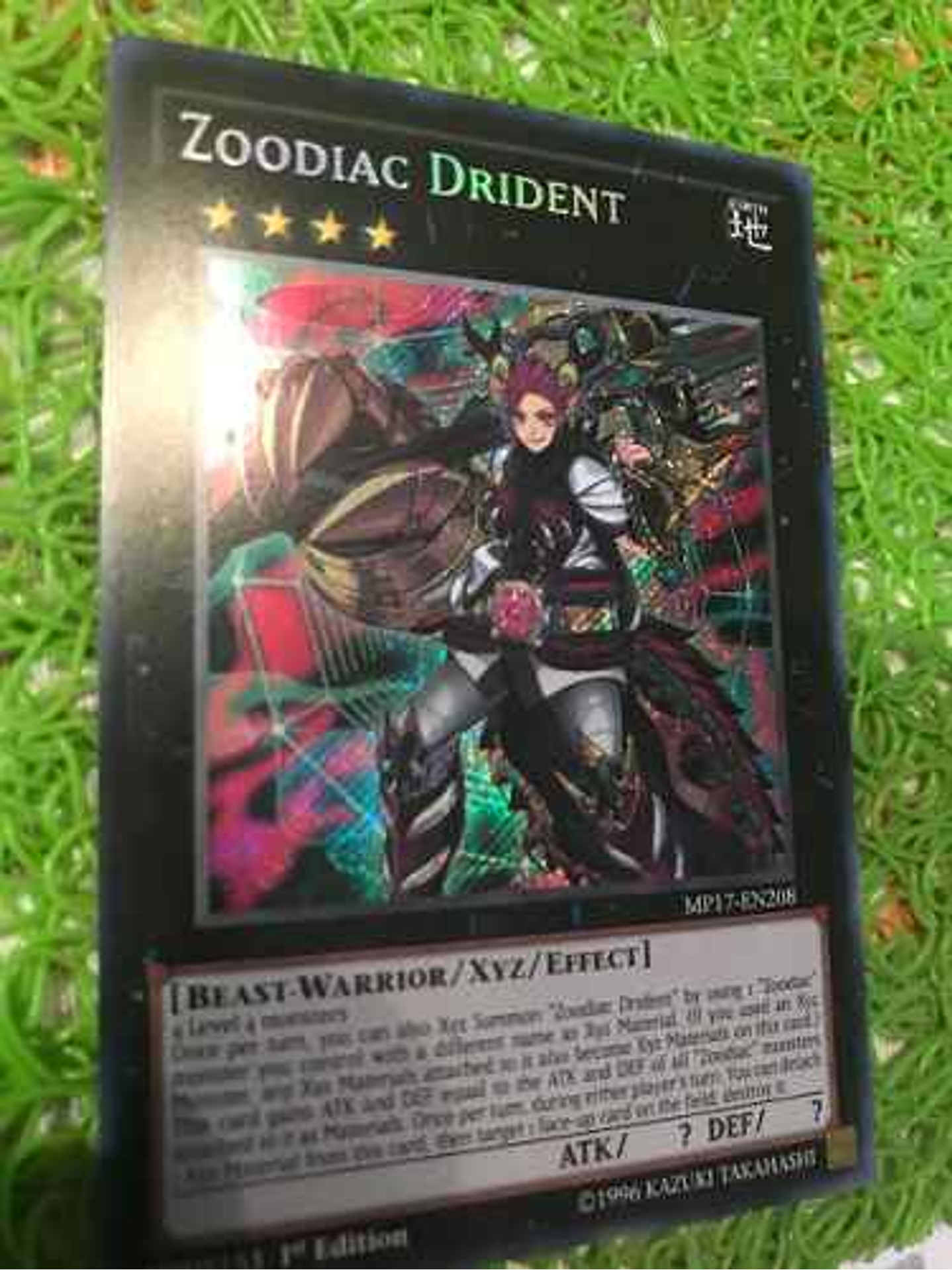 Zoodiac Drident - mp17-en208 - Secret Rare 1st Edition 2