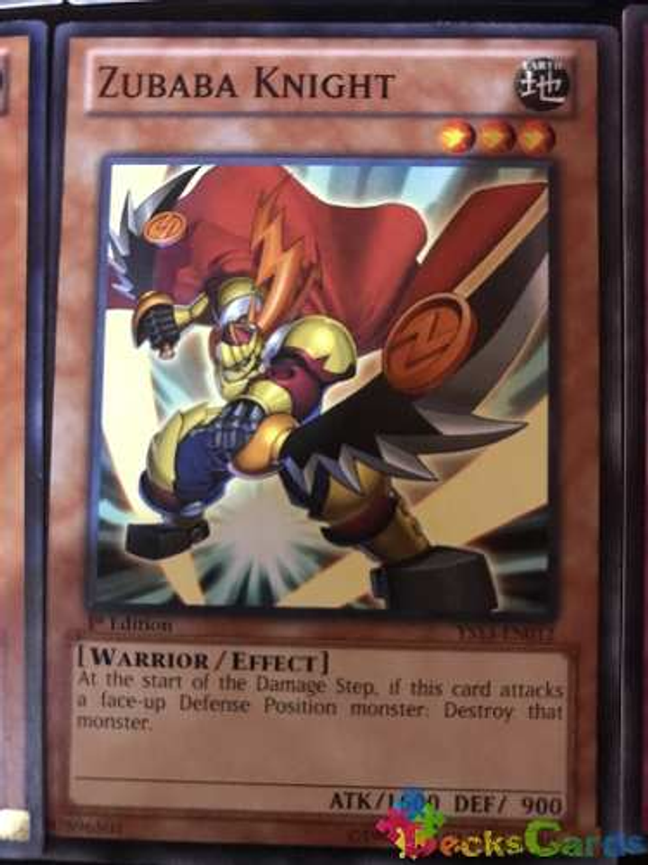 Zubaba Knight - ys13-en012 - Common 1st Edition 2
