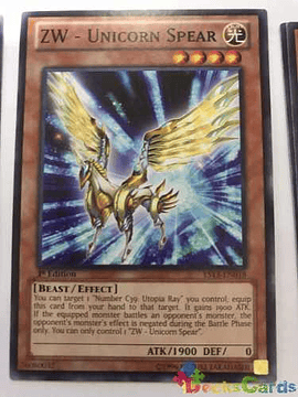 Zw - Unicorn Spear - ys13-en018 - Common 1st Edition