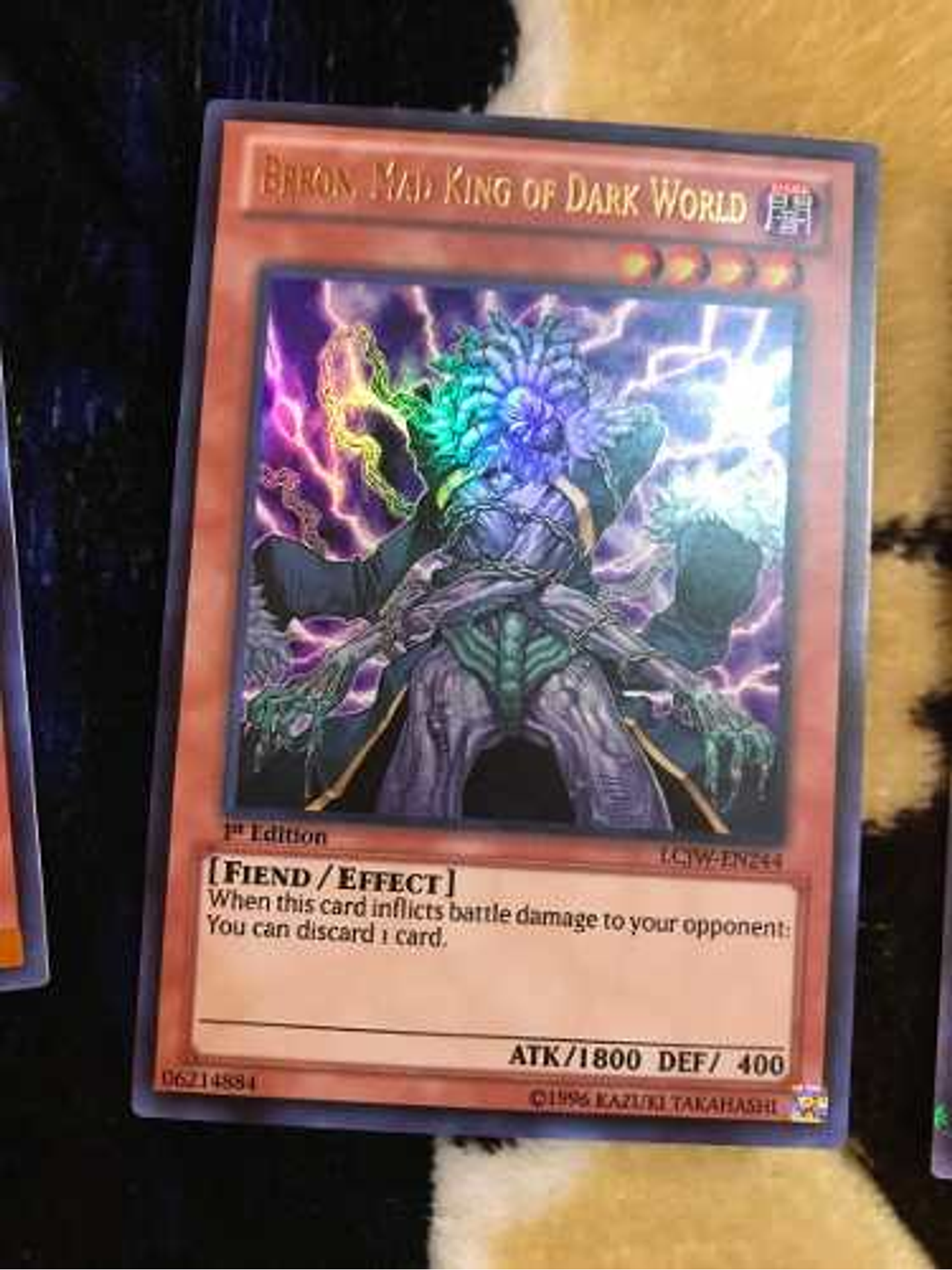 Brron, Mad King Of Dark World - lcjw-en244 - Ultra Rare 1