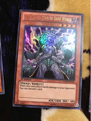 Brron, Mad King Of Dark World - lcjw-en244 - Ultra Rare