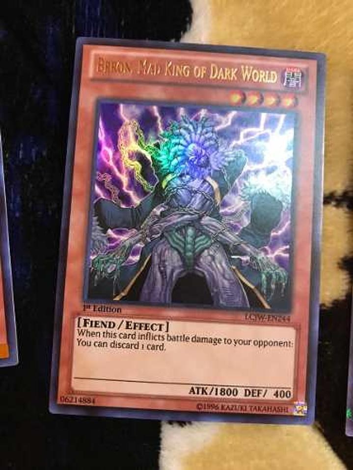 Brron, Mad King Of Dark World - lcjw-en244 - Ultra Rare 1