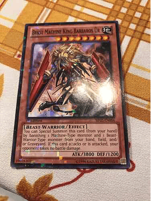 Beast Machine King Barbaros Ur - bp02-en084 - Mosaic Rare 1s