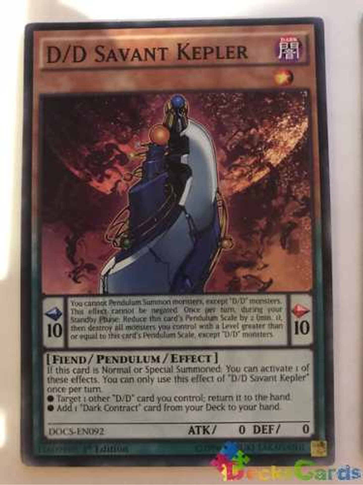 D/d Savant Kepler - docs-en092 - Common 1st Edition 1