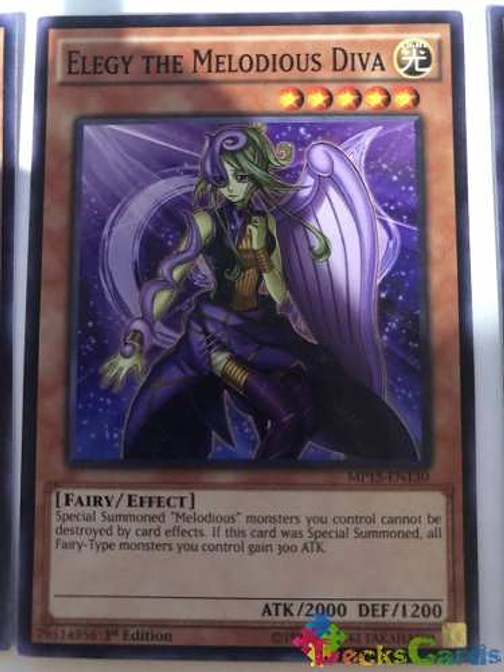 Elegy The Melodious Diva - mp15-en130 - Common 1st Edition 1