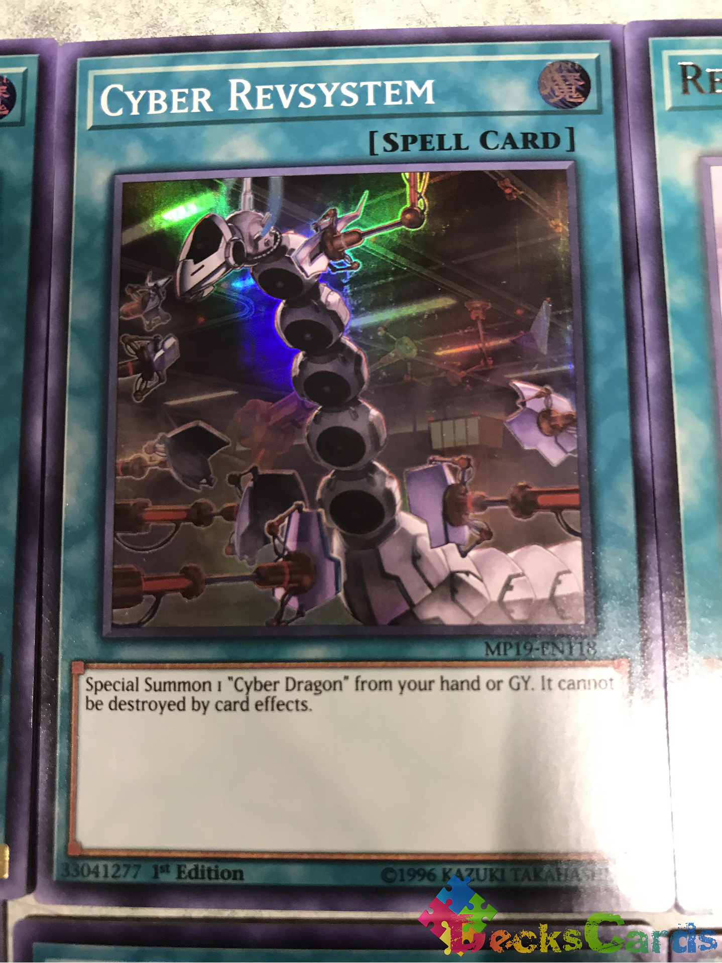 Cyber Revsystem - mp19-en118 - Super Rare 1st Edition 1
