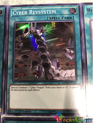 Cyber Revsystem - mp19-en118 - Super Rare 1st Edition