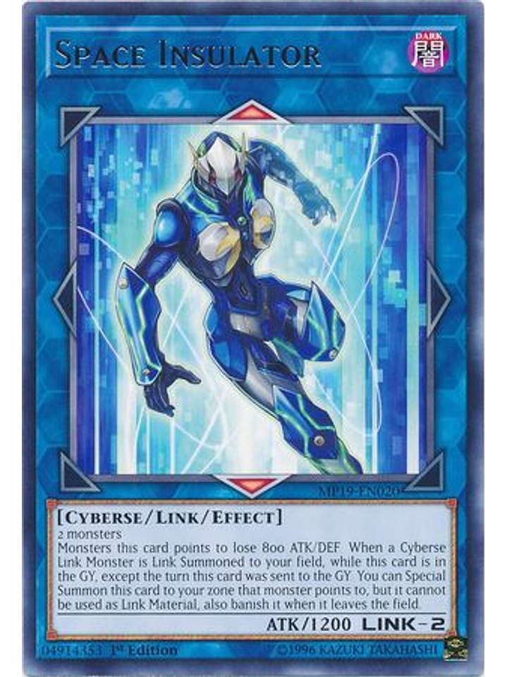 Space Insulator - MP19-EN020 - Rare 1st Edition 1