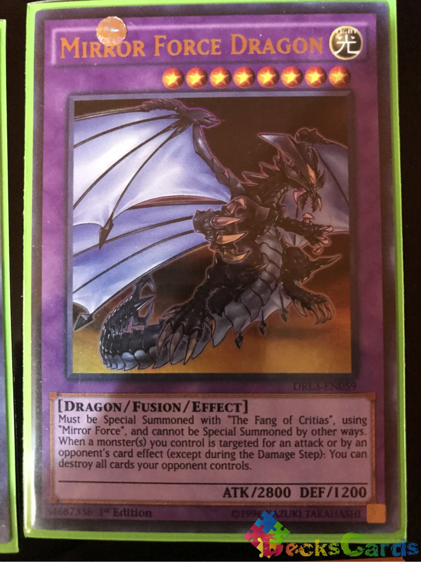 Mirror Force Dragon - DRL3-EN059 - Ultra Rare 1st Edition 1