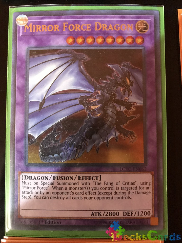 Mirror Force Dragon - LCKC-EN062 - Ultra Rare 1st Edition 1
