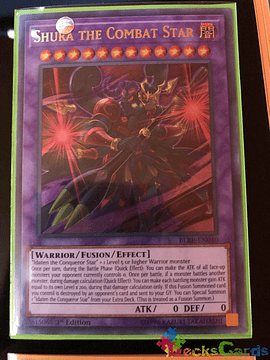 Shura the Combat Star - BLRR-EN040 - Ultra Rare 1st Edition