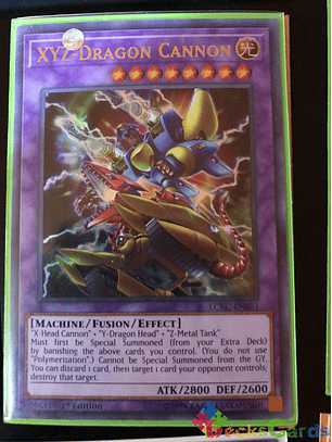 XYZ-Dragon Cannon - LCKC-EN061 - Ultra Rare 1st Edition