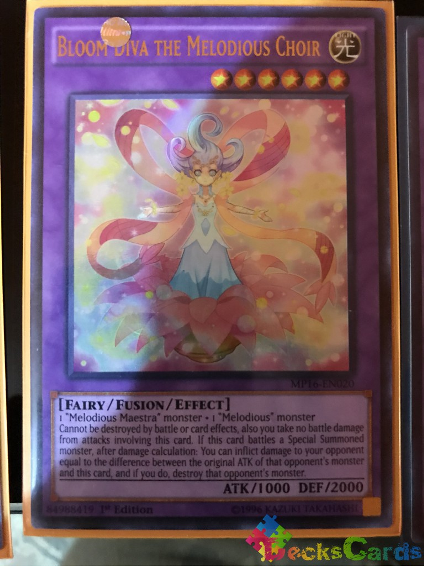 Bloom Diva the Melodious Choir - MP16-EN020 - Ultra Rare 1st Edition 1