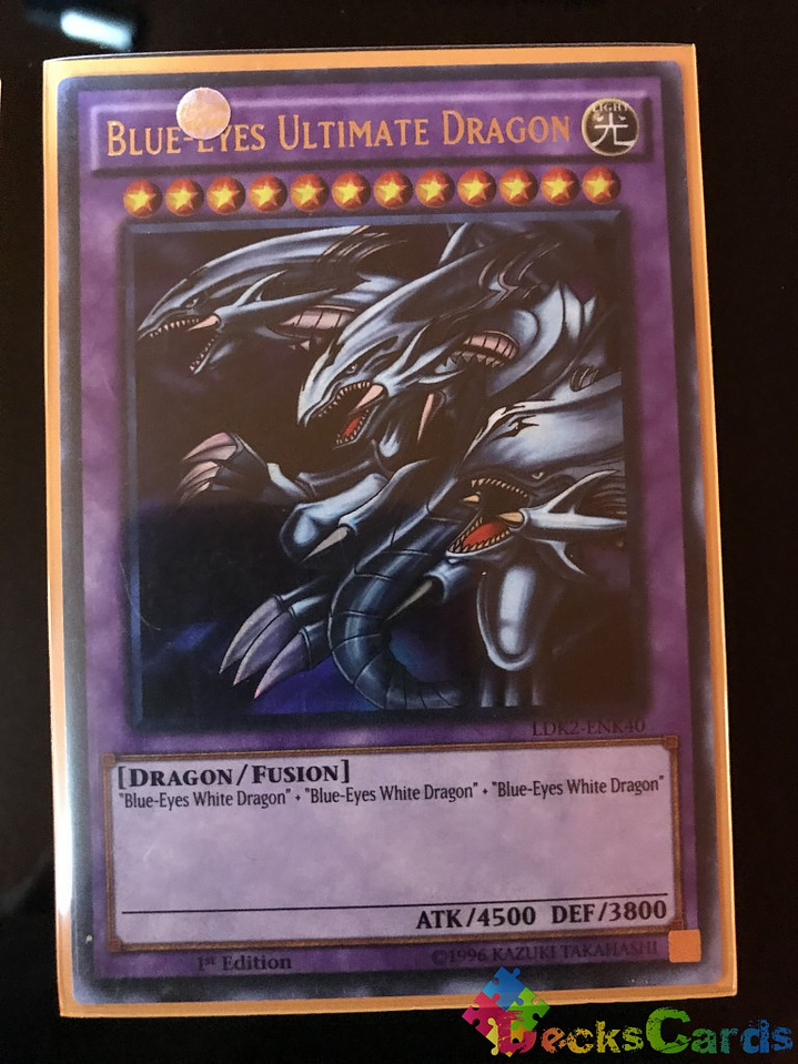 Blue-Eyes Ultimate Dragon - LDK2-ENK40 - Ultra Rare 1st Edition 1