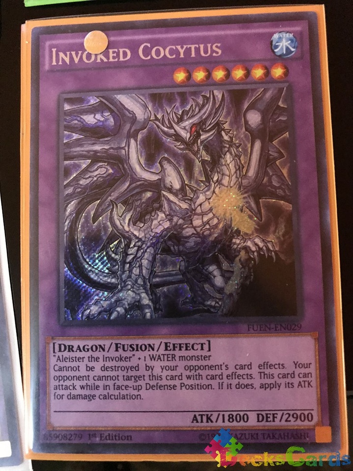 Invoked Cocytus - FUEN-EN029 - Secret Rare 1st Edition 1