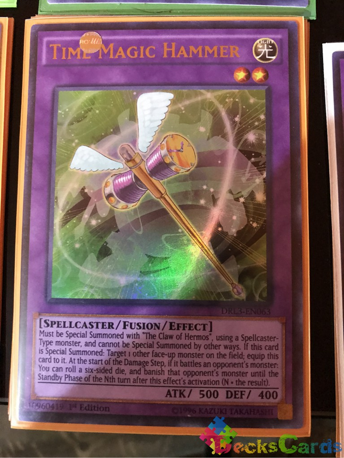 Time Magic Hammer - DRL3-EN063 - Ultra Rare 1st Edition 1