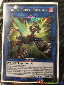 Triple Burst Dragon - Exfo-en044 - Ultra Rare 1st Edition