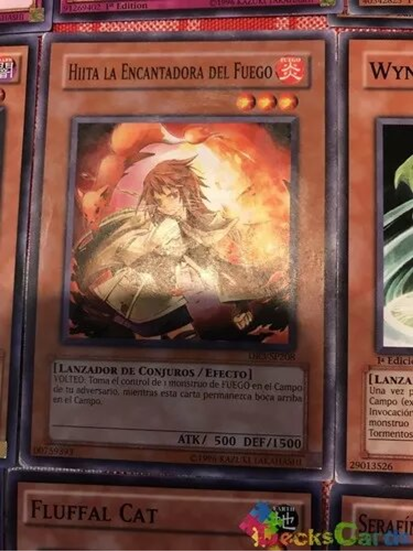 Hiita The Fire Charmer - dr3-en208 - Common 1