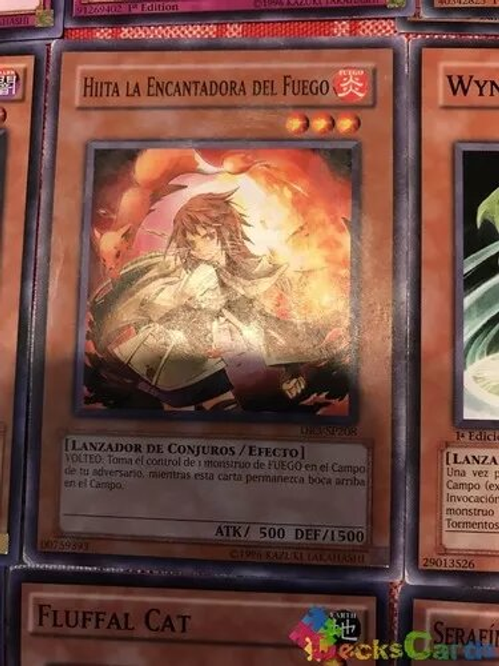 Hiita The Fire Charmer - dr3-en208 - Common 1