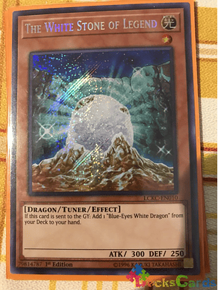 The White Stone of Legend - LCKC-EN010 - Secret Rare 1st Edition