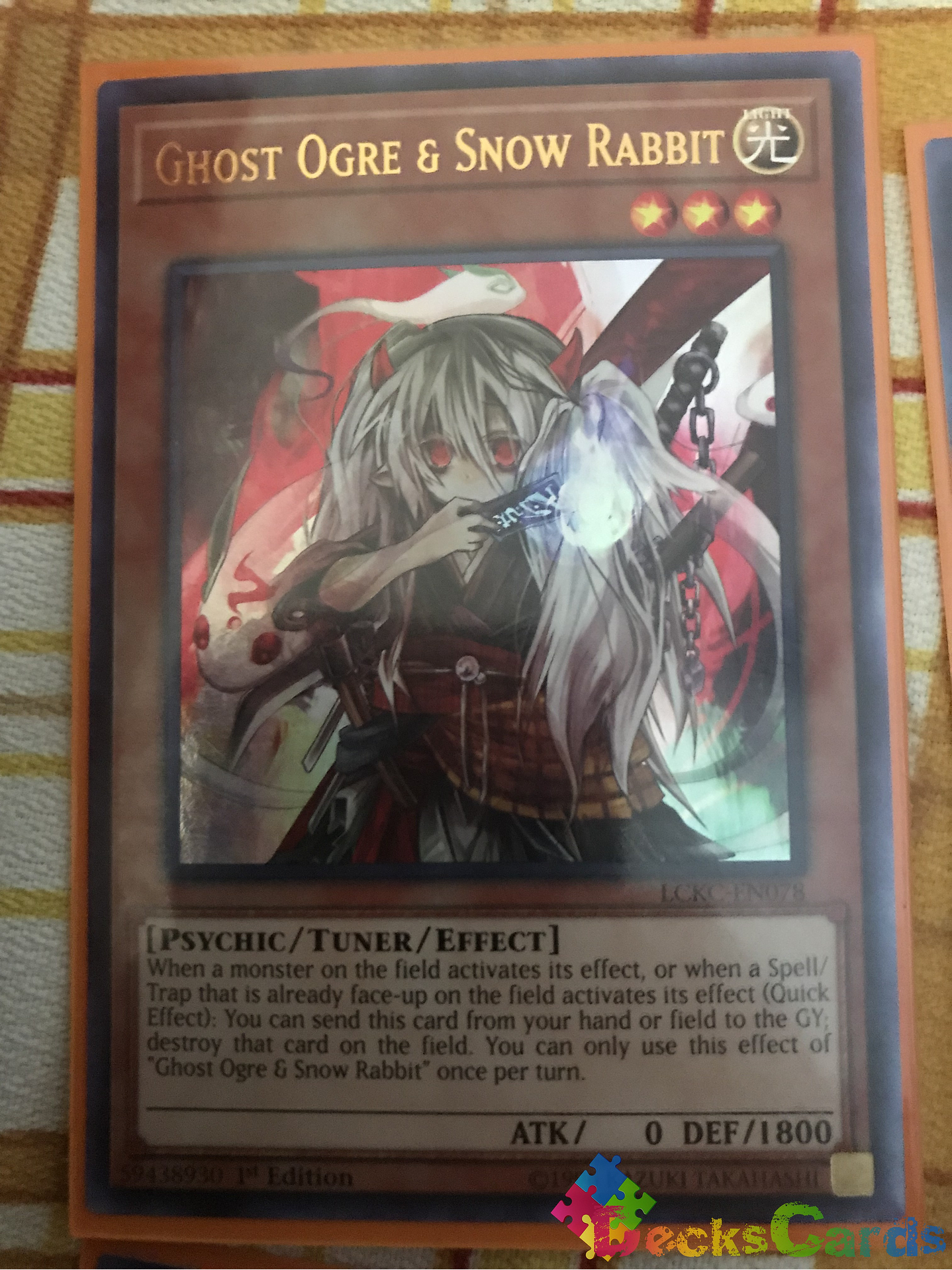 Ghost Ogre & Snow Rabbit - LCKC-EN078 - Ultra Rare 1st Edition 1