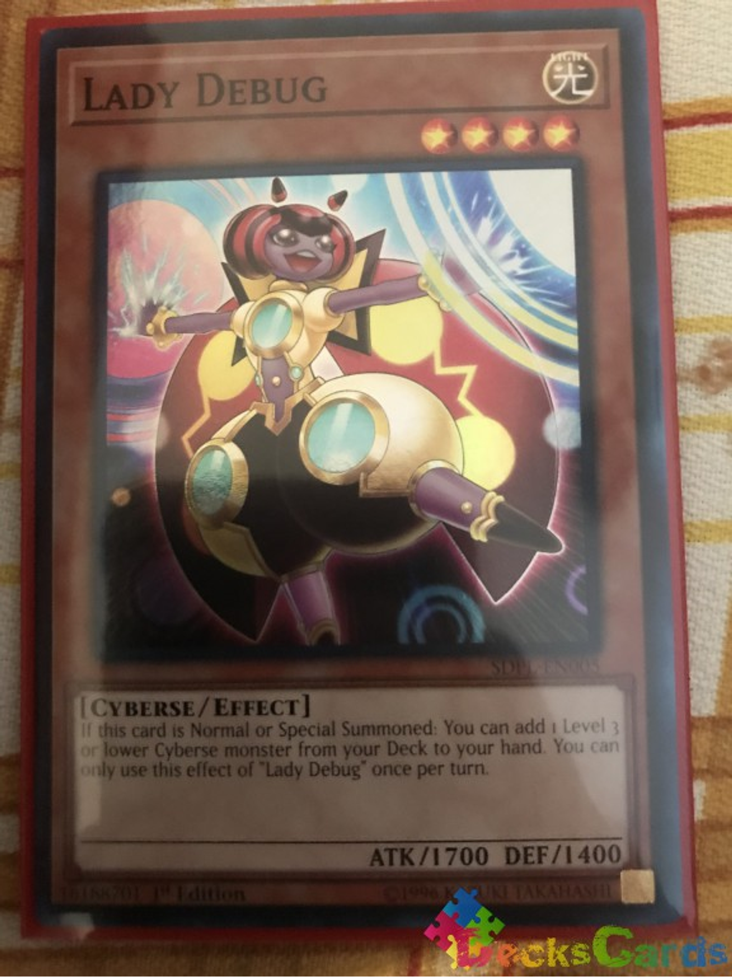 Lady Debug - SDPL-EN005 - Super Rare 1st Edition 1