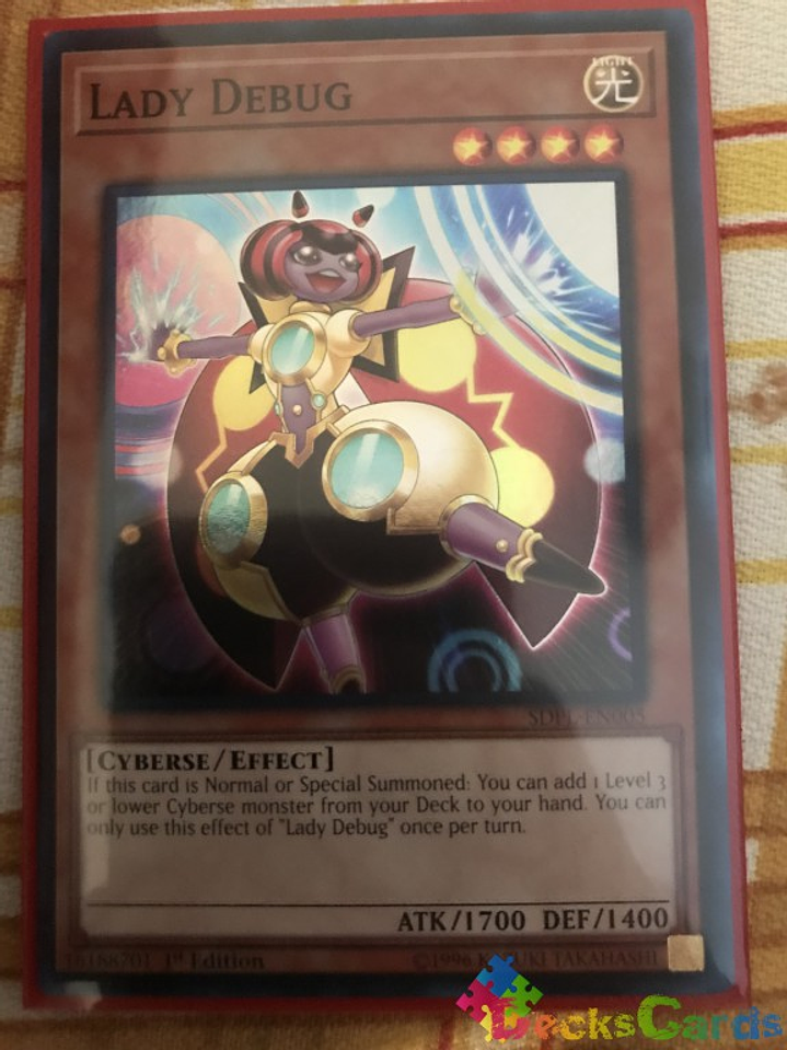 Lady Debug - SDPL-EN005 - Super Rare 1st Edition 1