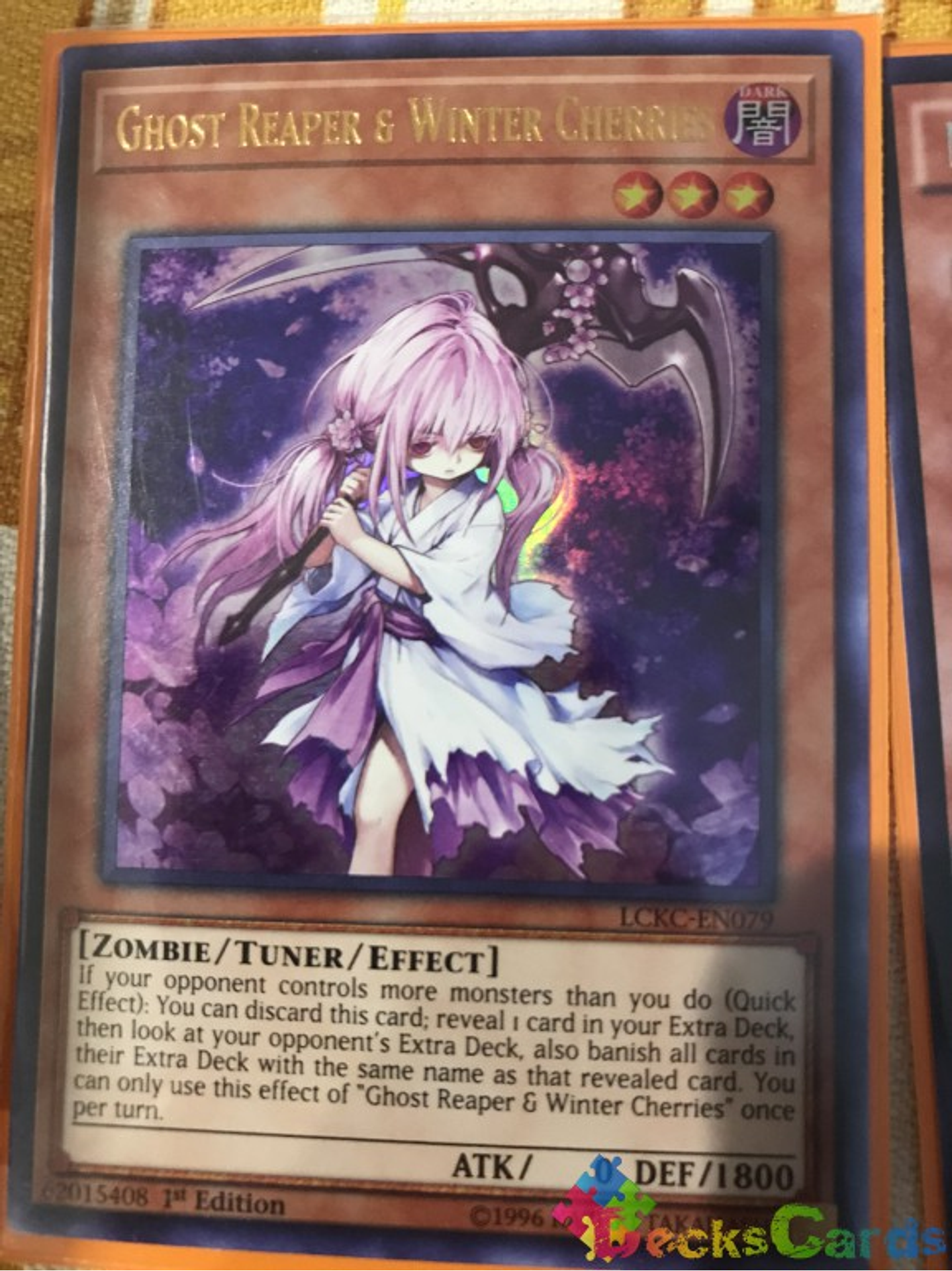 Ghost Reaper & Winter Cherries - LCKC-EN079 - Ultra Rare 1st Edition 1