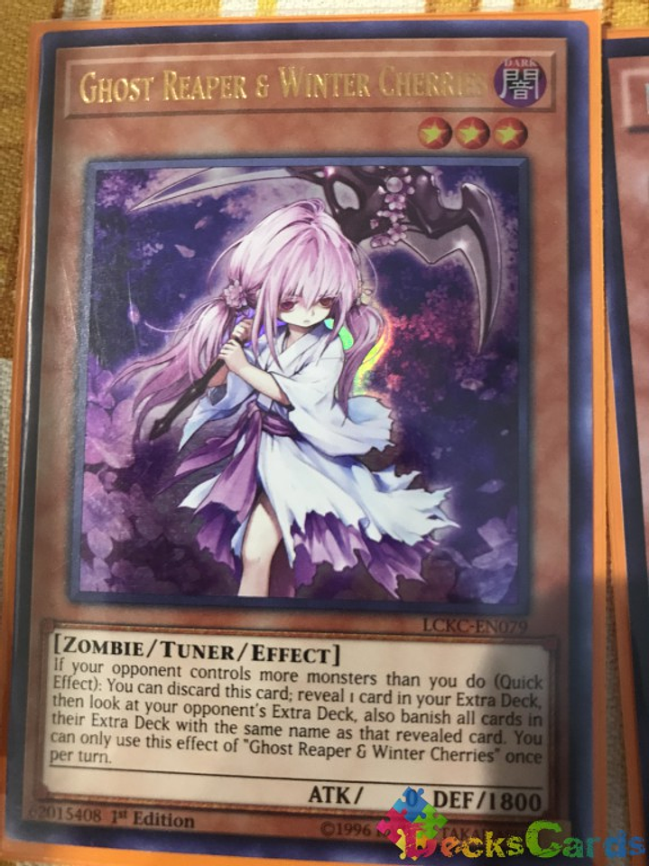 Ghost Reaper & Winter Cherries - LCKC-EN079 - Ultra Rare 1st Edition 1