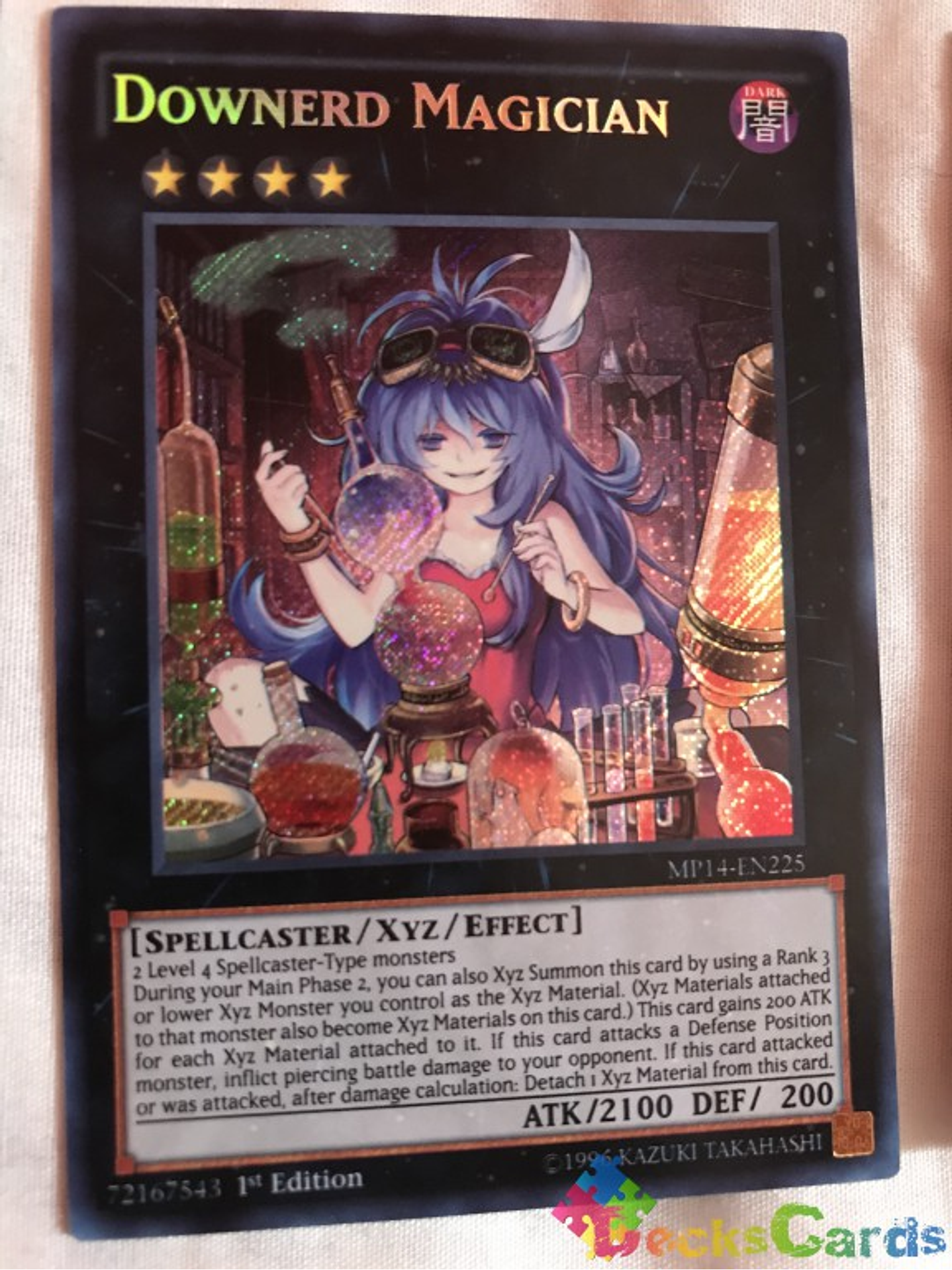 Downerd Magician - MP14-EN225 - Secret Rare 1st Edition 1