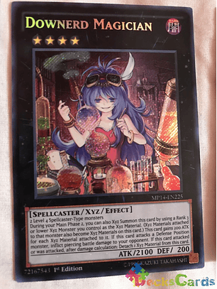 Downerd Magician - MP14-EN225 - Secret Rare 1st Edition