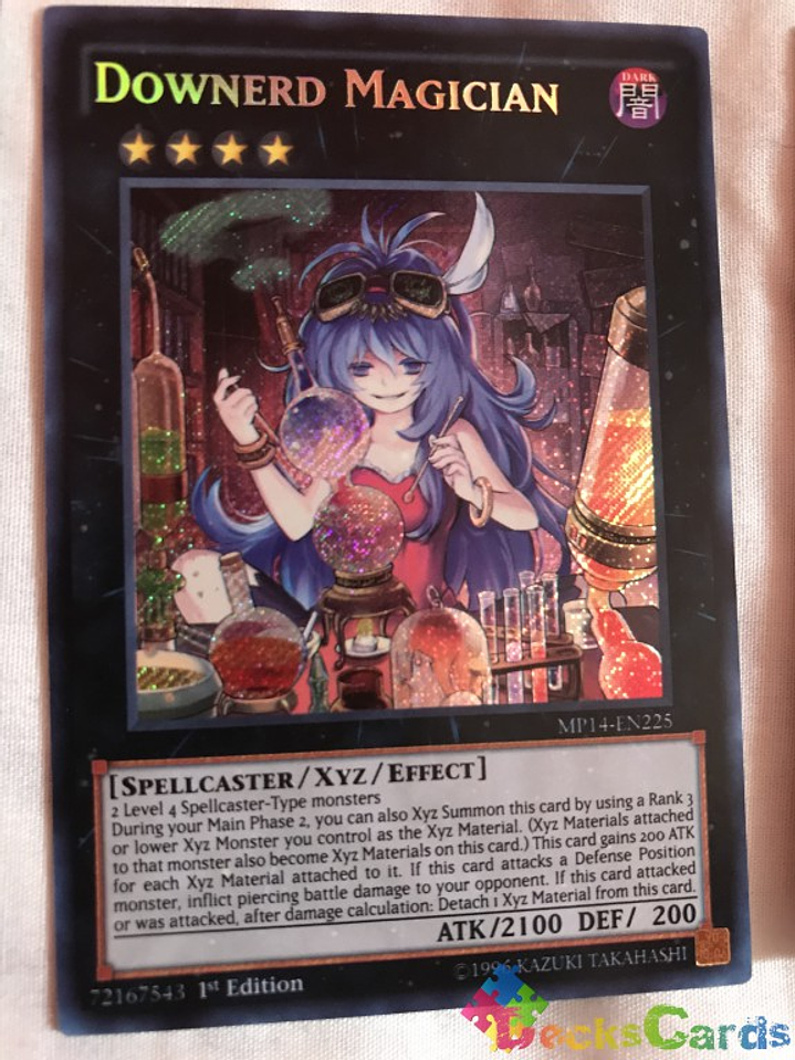 Downerd Magician - MP14-EN225 - Secret Rare 1st Edition 1