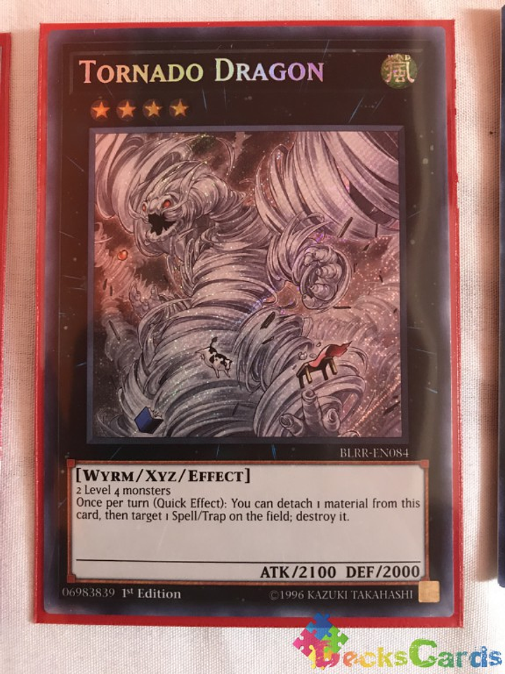 Tornado Dragon - BLRR-EN084 - Secret Rare 1st Edition 1