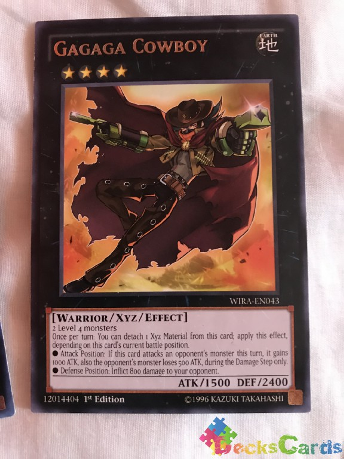 Gagaga Cowboy - WIRA-EN043 - Rare 1st Edition 1