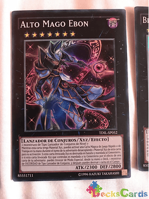 Ebon High Magician - TDIL-EN052 - Super Rare 1st Edition