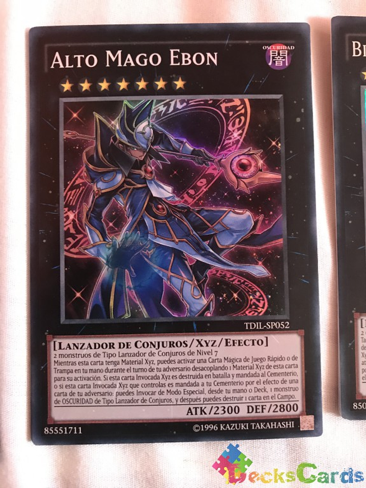 Ebon High Magician - TDIL-EN052 - Super Rare 1st Edition 1