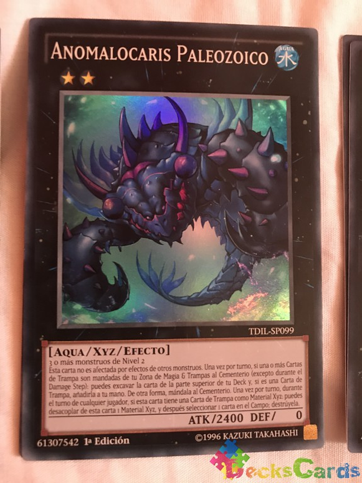 Paleozoic Anomalocaris - TDIL-EN099 - Super Rare 1st Edition 1