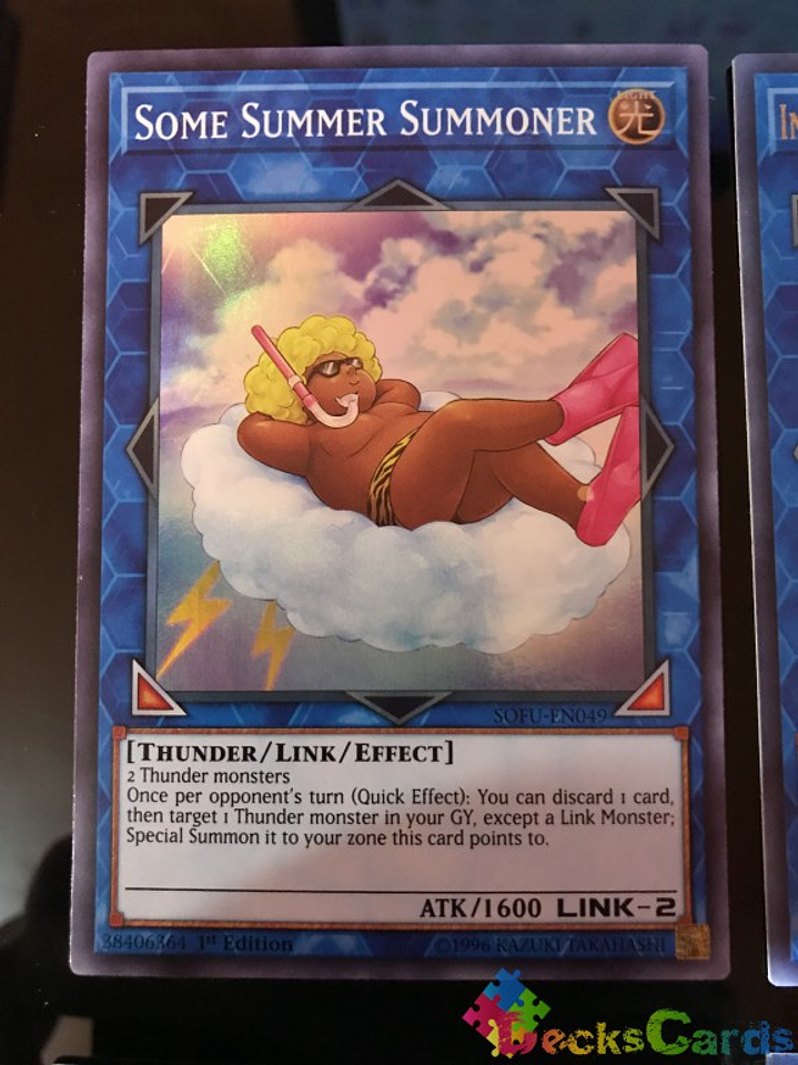 Some Summer Summoner - SOFU-EN049 - Super Rare 1st Edition 1