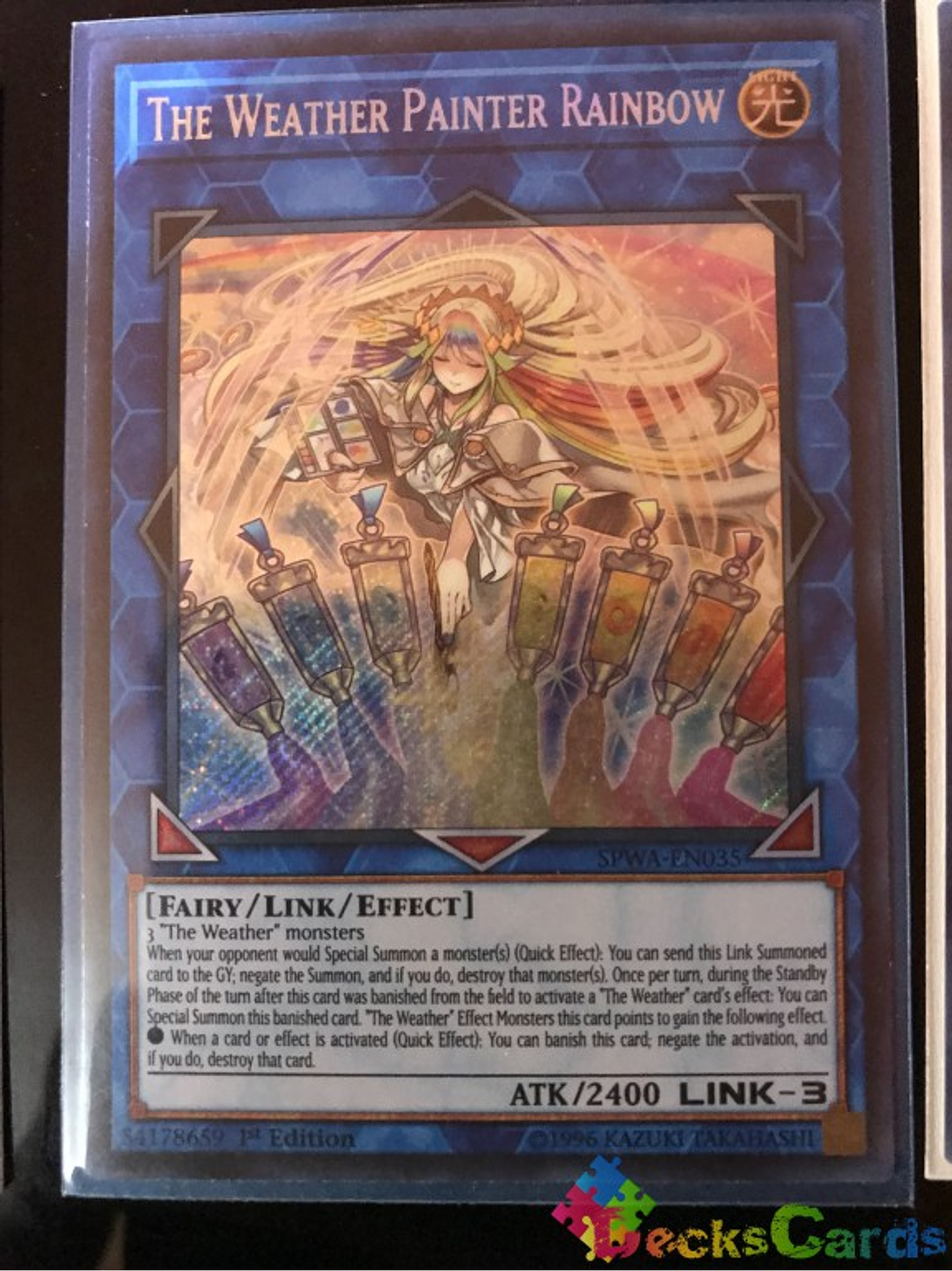 The Weather Painter Rainbow - SPWA-EN035 - Secret Rare 1st Edition 1
