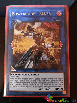 Powercode Talker - SDPL-EN040 - Ultra Rare 1st Edition
