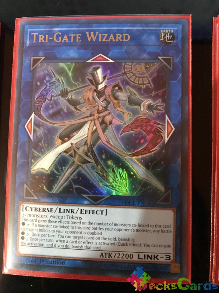 Tri-Gate Wizard - SDCL-EN042 - Ultra Rare 1st Edition 1